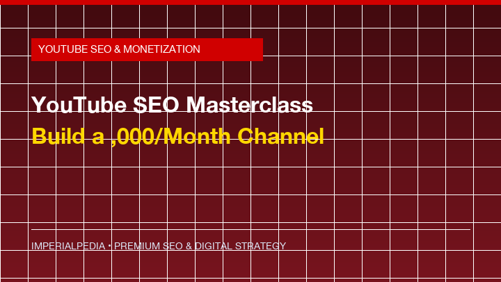 YouTube SEO and Video Monetization Guide